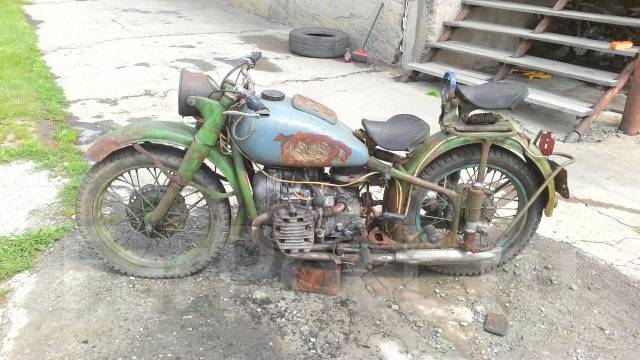 Мотоцикл Урал м 72 с ведущей люлькой