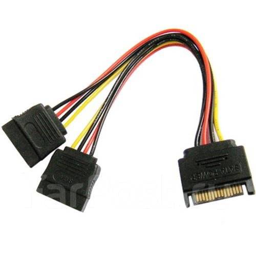 Шлейф SATA - питание SATA х 2 - Прочие комплектующие во Владивостоке