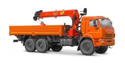 Камаз 43118 Сайгак. Бортовой автомобиль 65861 с КМУ ИТ-150 Palfinger на шасси Камаз-43118, 12 000 куб. см., 9 200 кг.