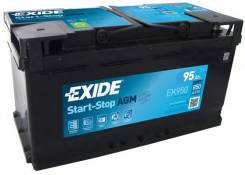 Exide. 95 А.ч., левое крепление, производство США