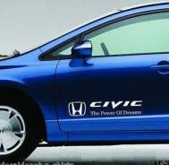 Наклейка. Honda