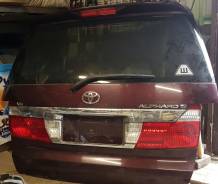Дверь багажника. Toyota Alphard, MNH15W, MNH15, MNH10W, MNH10 Двигатель 1MZFE