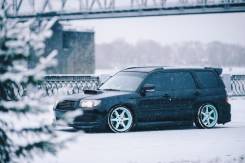 Накладка на порог. Subaru Forester, SG5, SG9, SG9L. Под заказ