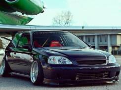 Накладка на решетку бампера. Honda Civic, EK2, EK3, EK4, EK9. Под заказ