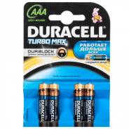 Батарейка Duracell Turbo LR03 (AAA) щелочная (alkaline)