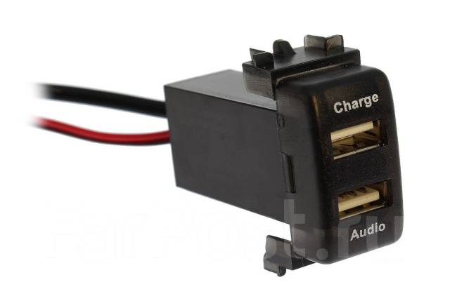 USB разъем в штатную заглушку для Nissan (с зарядным устройством ...