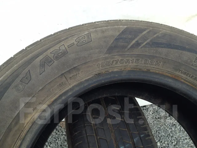 Bridgestone B-RV AQ. ������, 2001 ���, �/�, ����� 20 % ����