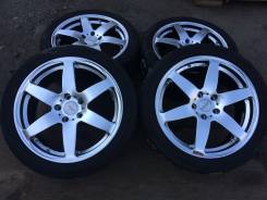 Weds Sport TC105N. 7.5x18, 5x114.30, ET48, ЦО 73,0 мм.