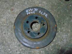 Диск тормозной. Toyota Prius, ZVW30, ZVW30L Двигатель 2ZRFXE