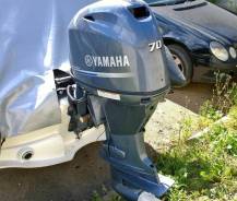 Yamaha. 70,00 л.с., 4х тактный, бензин, нога L (508 мм), Год: 2015 год