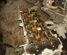 Головка блока цилиндров. Nissan: Sunny / Lucino, 100NX, Serena, Pulsar, NX-Coupe, Sunny, Primera, Almera, Vanette Serena, Lucino Двигатель GA16DE
