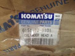 Головка блока цилиндров. Komatsu