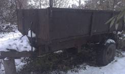 МТЗ 82. Бортовой прицеп Самосвал