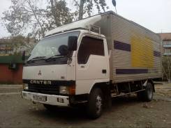 Mitsubishi Fuso Canter. Широколобый ММС Canter 1991 года, двигатель 4D33, 4200 куб., будка, 4 200 куб. см., 3 500 кг., 4x2