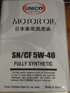 Unico. 5W-40, ������������� ����