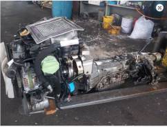 Двигатель в сборе. Nissan Mistral Двигатель TD27T