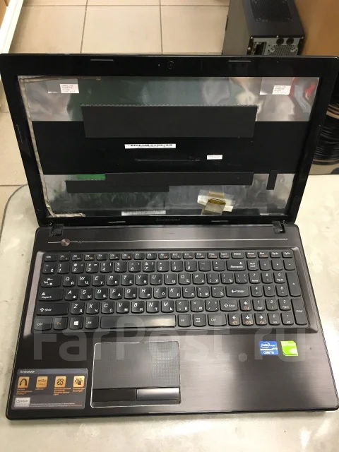 Lenovo G580. 15.6", 3����, ��� 8 ��, ���� 500���, WiFi: 1, Bluetooth: 1, ����������� �� 1��. ����
