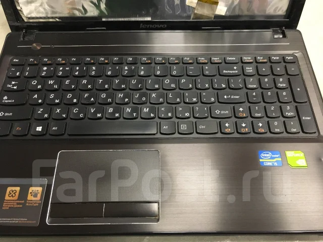Lenovo G580. 15.6", 3����, ��� 8 ��, ���� 500���, WiFi: 1, Bluetooth: 1, ����������� �� 1��. ����