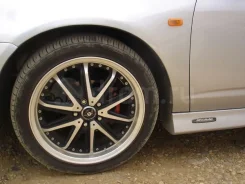 Black Racing. 7.0x18", 5x114.30, ET53