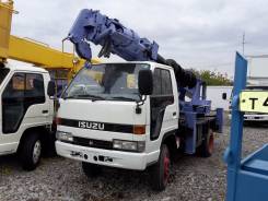 Aichi D502. 4WD Автобуровая бурильно крановая ямобур полный привод 4WD Аичи Тадано, 4 200 куб. см., 3 000 кг.