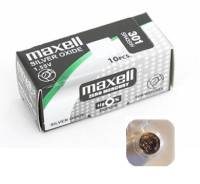 Батарейка Maxell 301 / 386 / SR43SW для наручных часов и др