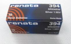 Батарейка Renata 394 / SR936SW для наручных часов и др