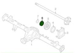 Шайба. Nissan Navara Nissan Titan Nissan Frontier Двигатель YD25DDTI