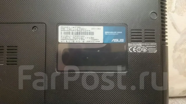 Asus K73SV. 17", 2,2����, ���� 273���, WiFi: 1 ����