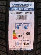 Uniglory Ice Blade. Зимние, без шипов, 2016 год, без износа, 4 шт