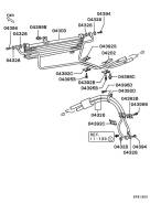 РАДИАТОР МАСЛЯНЫЙ Mitsubishi Delica, P25W, P35W, MB033552