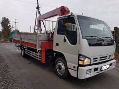 Isuzu. Манипулятор NQR75 в Новосибирске, 5 200 куб. см., 5 000 кг., 9 м.