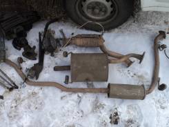 Глушитель. Honda Fit, GD1 Двигатель L13A