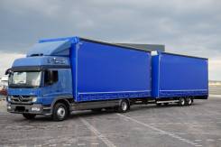 Mercedes-Benz Atego. Мерседес Атего 1224 автопоезд 120 м3, не попадает под Платон!, г/п 14т, 6 374 куб. см., 14 000 кг. Под заказ