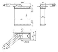 Радиатор отопителя салона ISUZU ELF NPR5# NHR5# 87-93