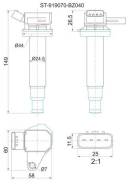 Катушка свечи TY K3-VE 04-, 3SZ-VE 04- SAT ST19070BZ040