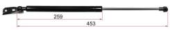 Амортизатор крышки багажника TOYOTA COROLLA AXIO/FIELDER #ZE14# RH 06-12