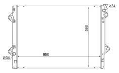 Радиатор TOYOTA LAND CRUISER PRADO 120 /SURF/FJ CRUISER 5VZ/1GR/3RZ/2TR/5LE 02-/PRADO 150 2TR/5L 09-