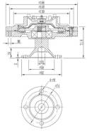 Вискомуфта TOYOTA MARKII,CROWN,PROGRES 2JZ-GE 92-