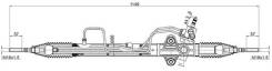 Рулевая рейка Mitsubishi L200 06-/ Pajero V76 00-06 LHD ST-MR333500 SAT STMR333500