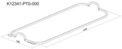Прокладка клапанной крышки HO F18A, F20A, F22A, F23A SOHC 92- SAT K12341PT0000