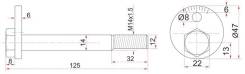 Эксцентрик нижнего рычага TOYOTA LITE/TOWN/MASTER/ACE NOAH 86- ST-48190-27020