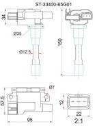 Катушка свечи SZ M13A/M15A/M16A/M18A Grand Vitara/Escudo 06-, Aerio/Liana 01-,Swift III 04-,SX4 06-