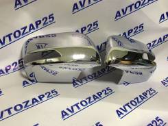 Накладка на зеркало. Toyota Land Cruiser Prado, GDJ150, GDJ150L, GDJ150W, GRJ150, GRJ150L, GRJ150W, KDJ150, KDJ150L, LJ150, TRJ150, TRJ150L, TRJ150W