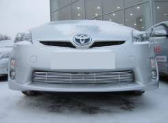 Накладка на решетку бампера. Toyota Prius, ZVW30L, ZVW30 Двигатель 2ZRFXE