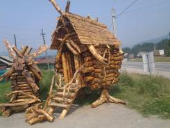 Продам декоративную мебель и изделия из коряг и бревна