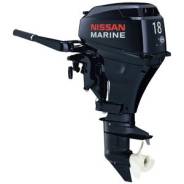 Nissan Marine. 18,00 л.с., 2х тактный, бензин, нога S (381 мм), Год: 2017 год