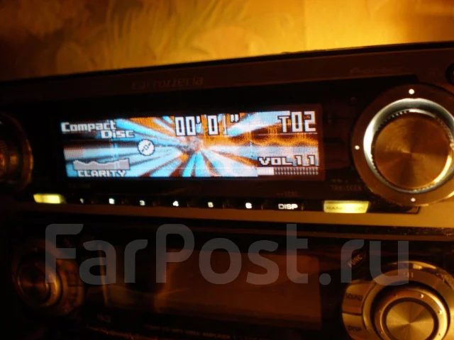 Процессорная Carrozzeria DEH-P099+фишка с линейными выходами, 1 DIN ...