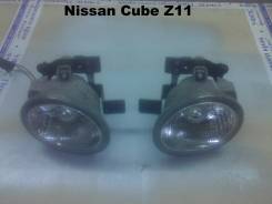 Фара противотуманная. Nissan Cube, YZ11