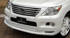 Накладка на бампер. Lexus LX570