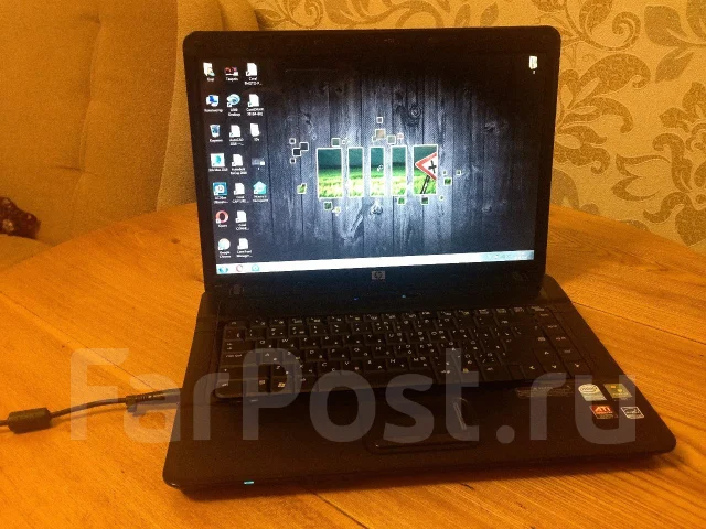 HP Compaq. 15.4", 2����, ��� 2048 ��, ���� 250���, WiFi: 1, Bluetooth: 1, ����������� �� 1��. ����